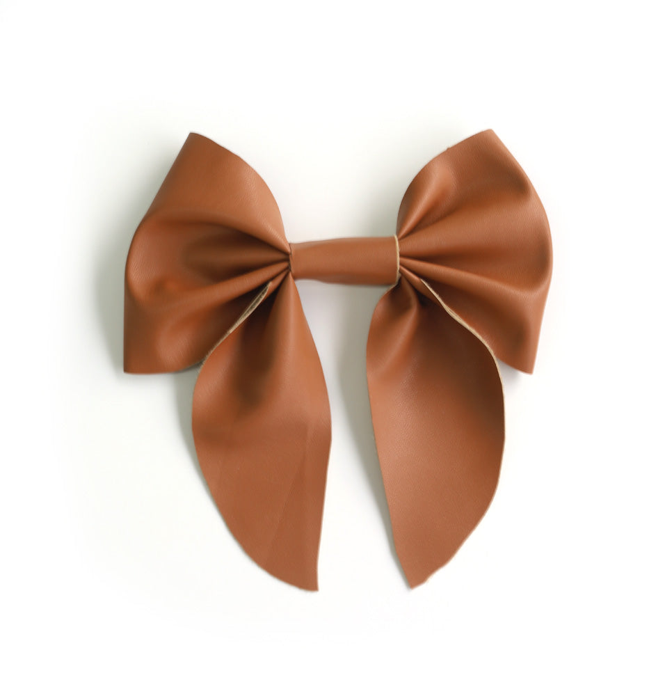 Vegan leather buckle