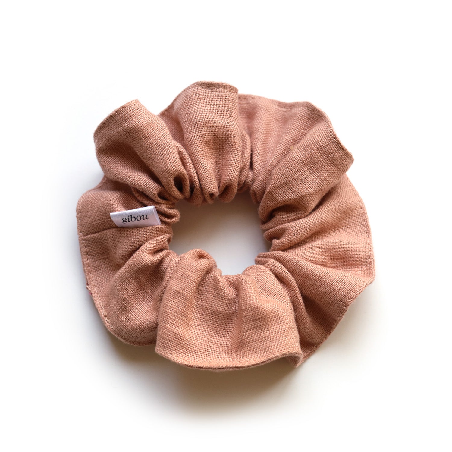 Linen Stitched Scrunchie