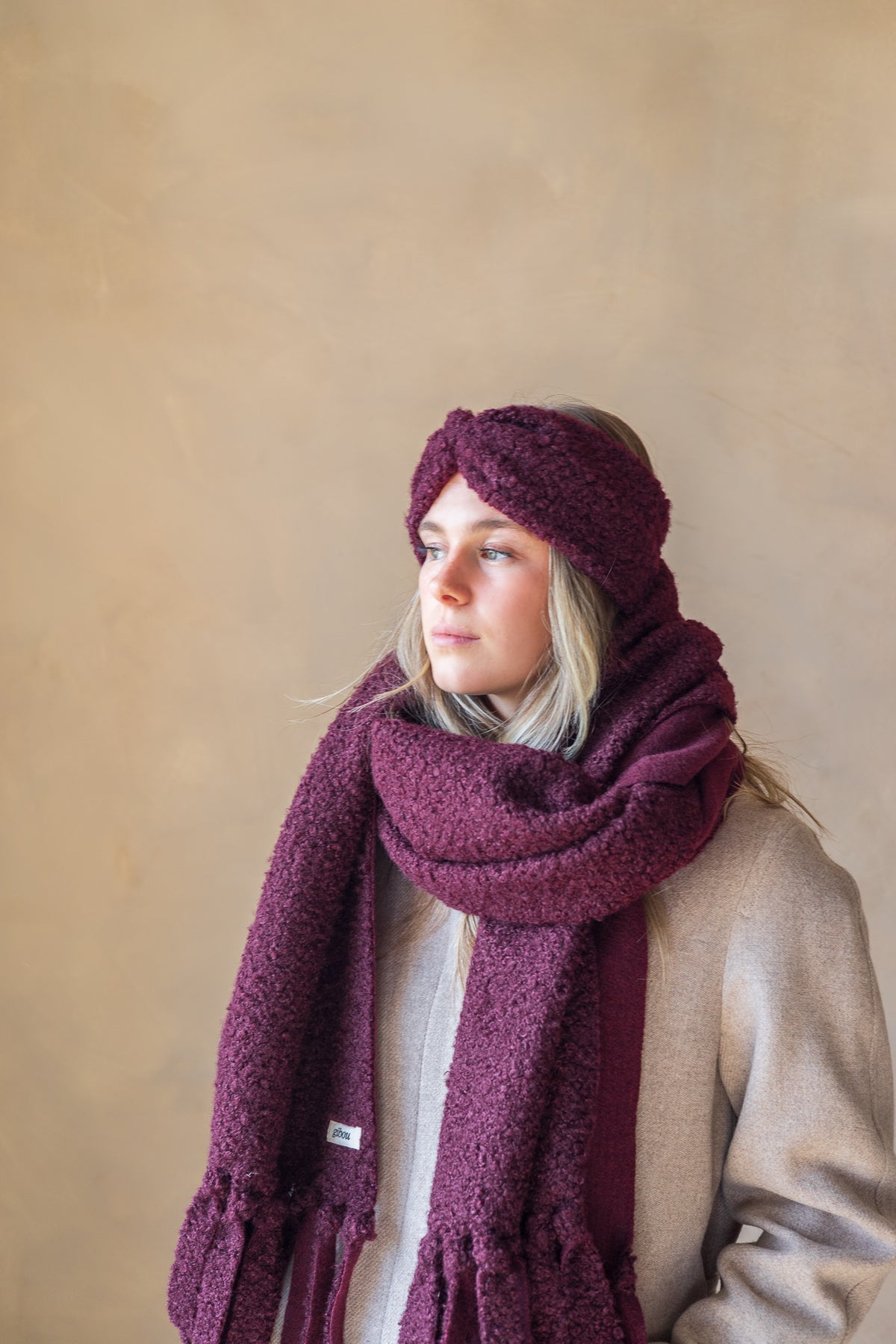 Bandeau molletonné bouclé