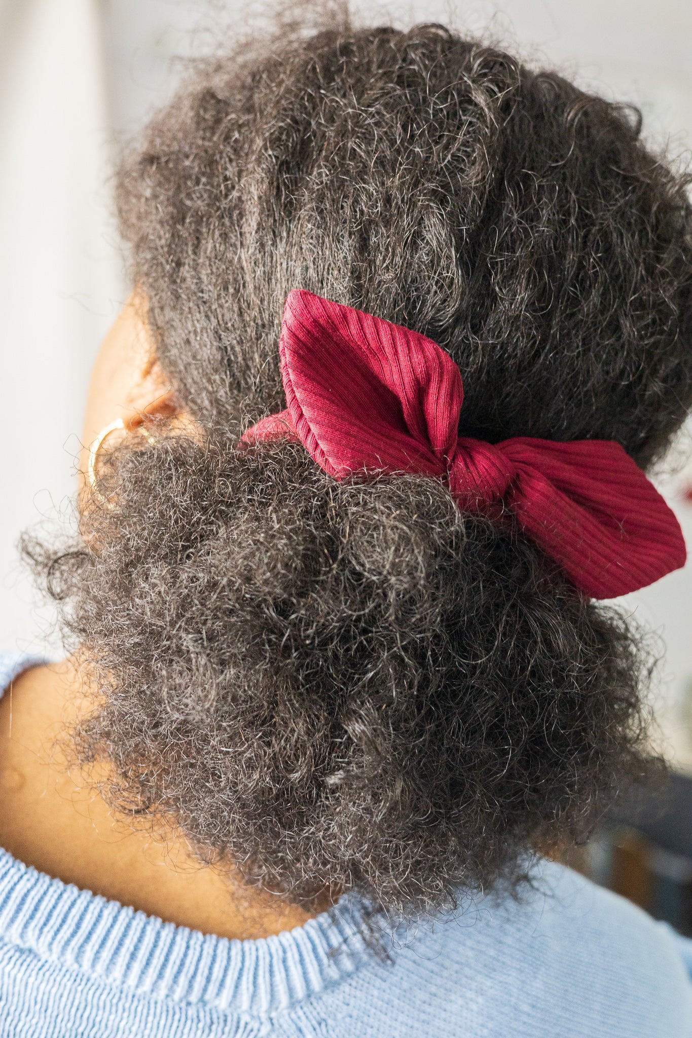 Bamboo Scrunchie with Bow