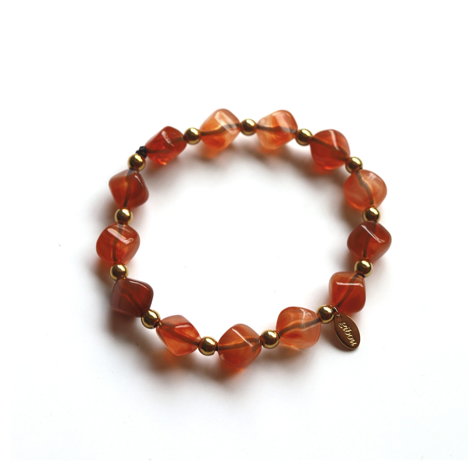 Bracelet de cheveux à petites billes