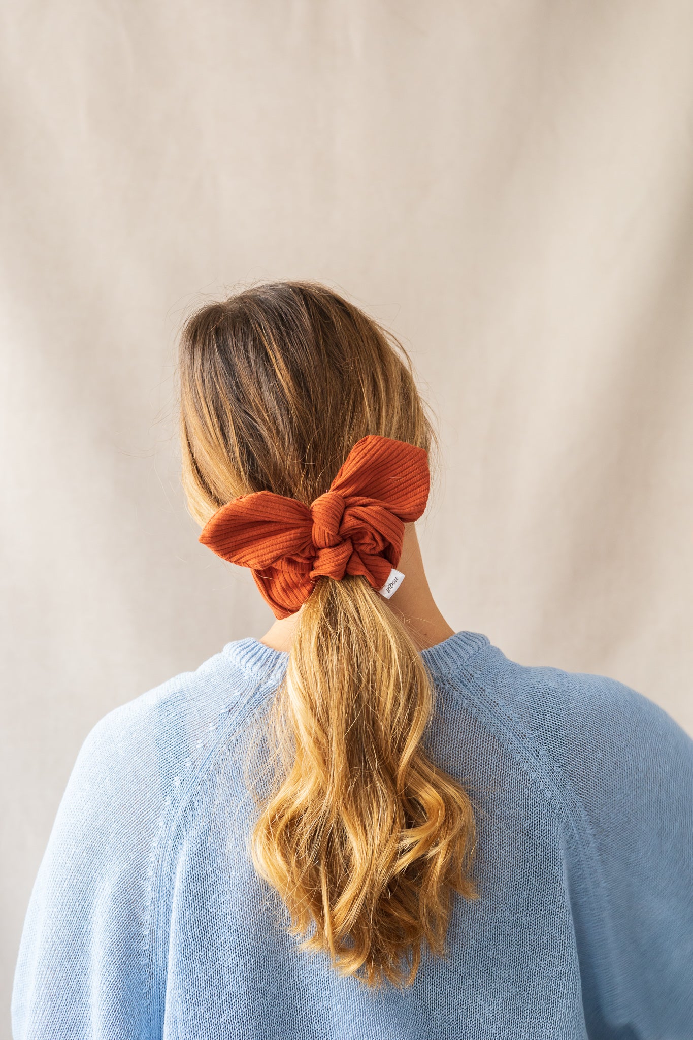 Bamboo Scrunchie with Bow
