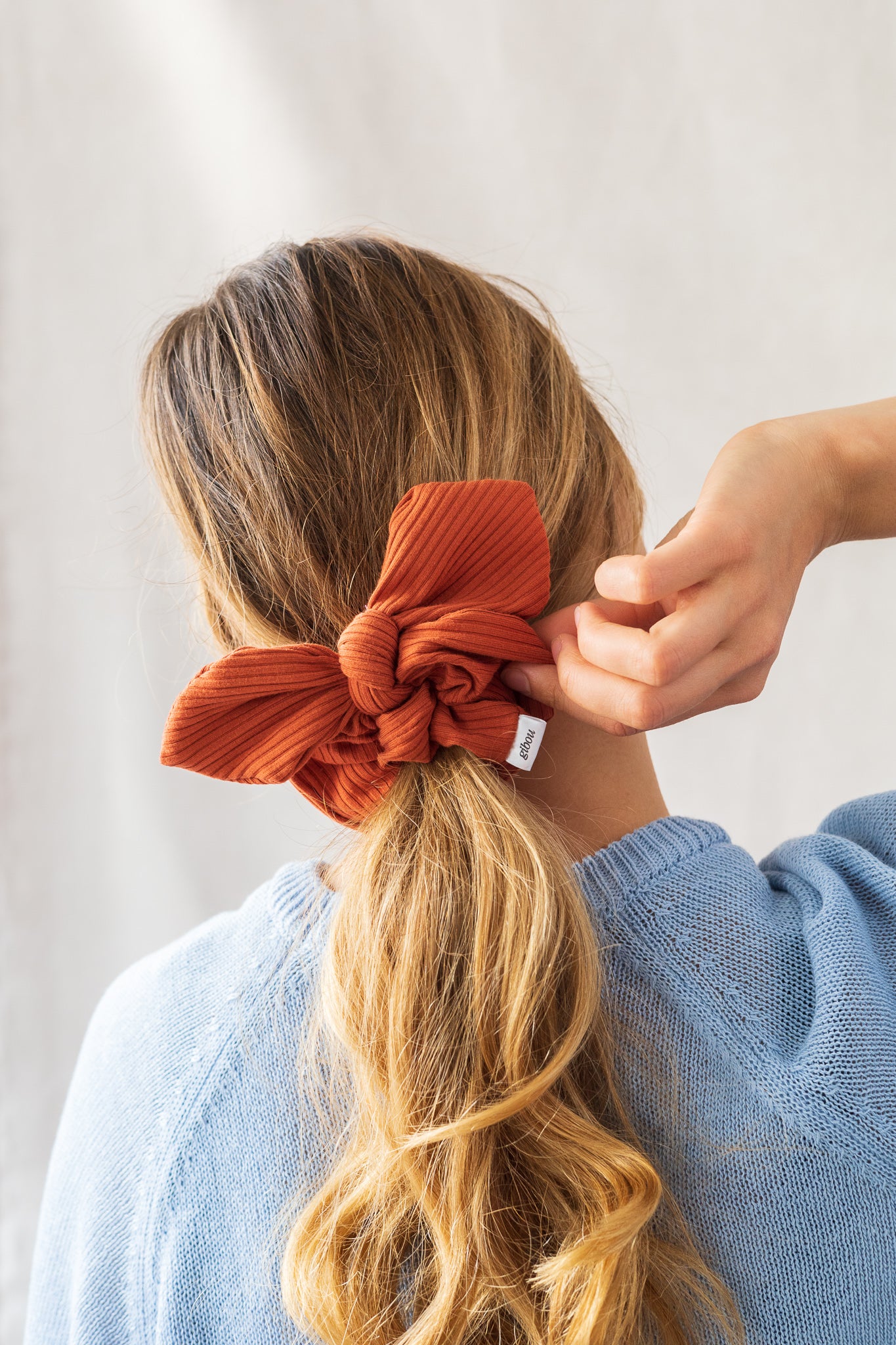 Bamboo Scrunchie with Bow
