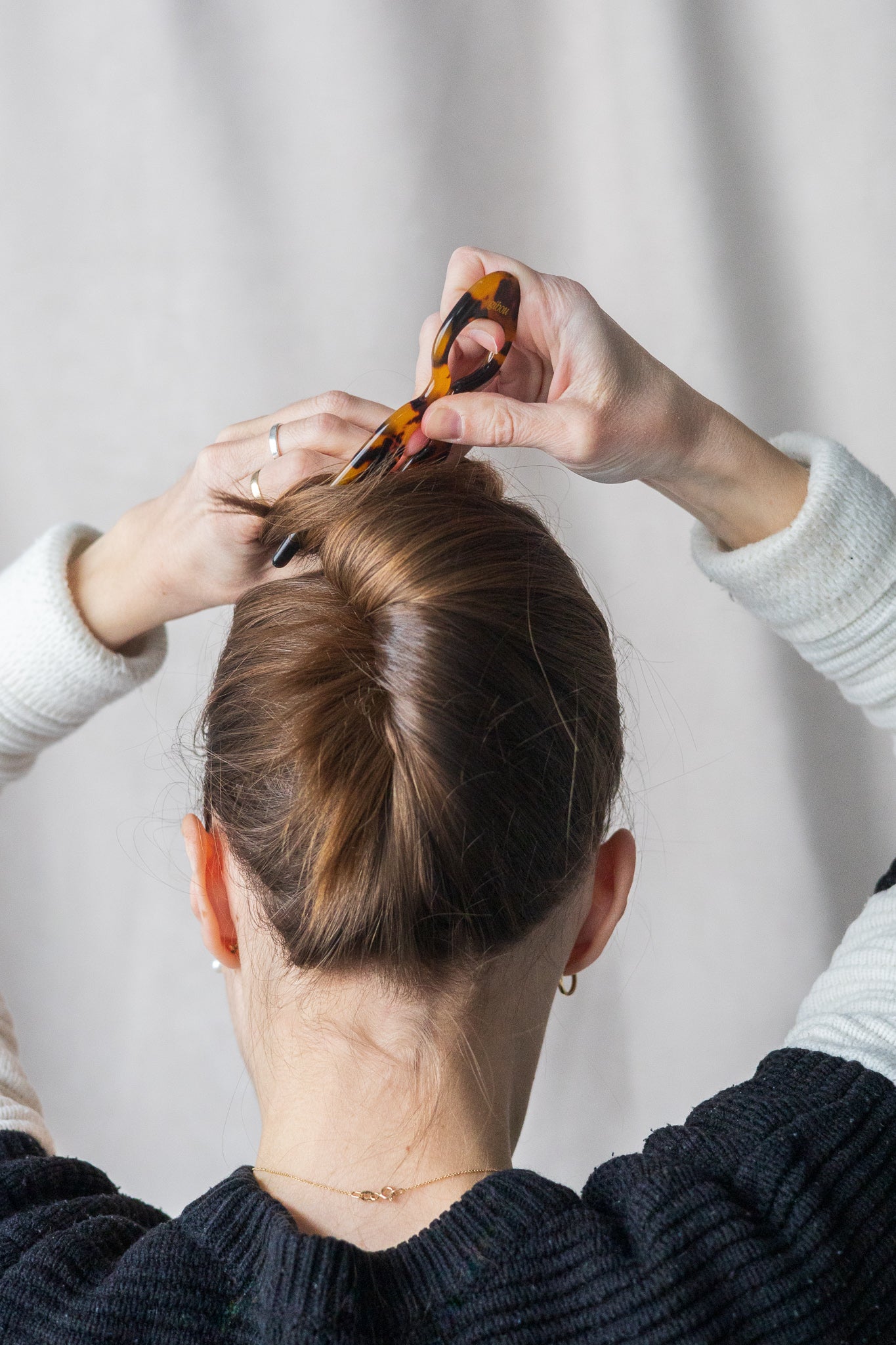 Duo accessoire à chignon et épingle française