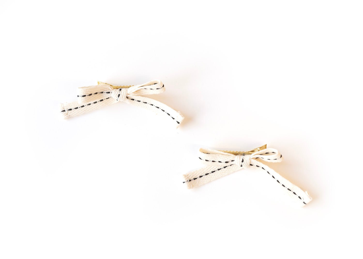 Duo mini boucles en coton - gibou.ca