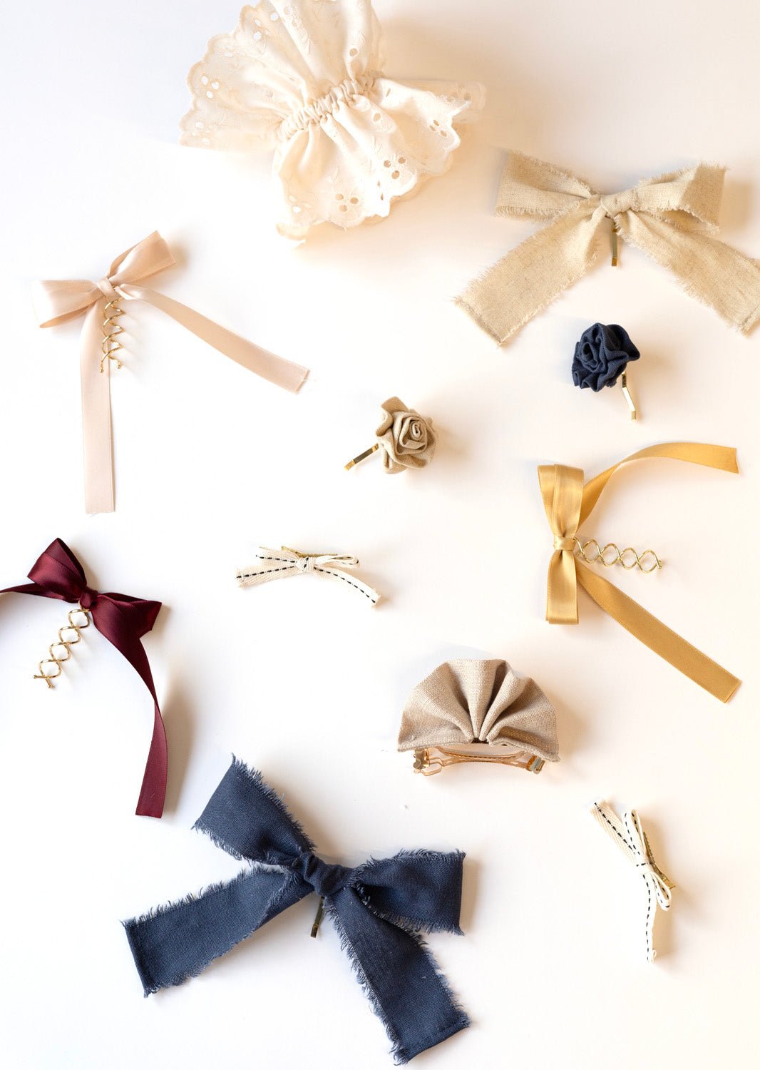 Duo mini boucles en coton - gibou.ca