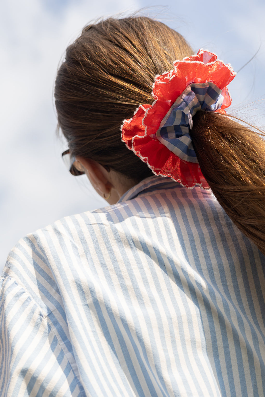 Ruffled scrunchie