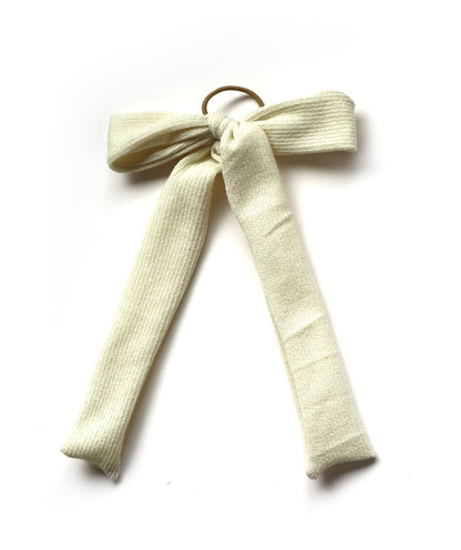 Boucle sur élastique avec tissus revalorisés