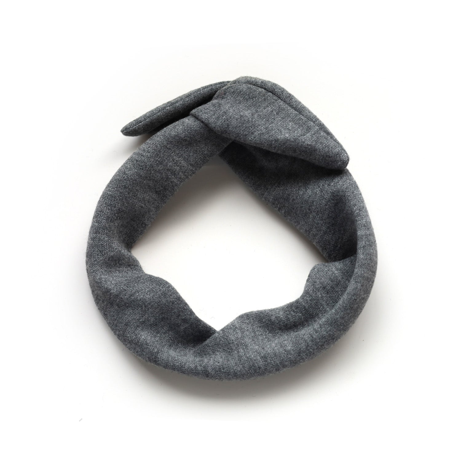 Bandeau à torsader automne en tissu revalorisé