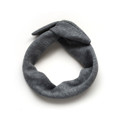 Bandeau à torsader automne en tissu revalorisé