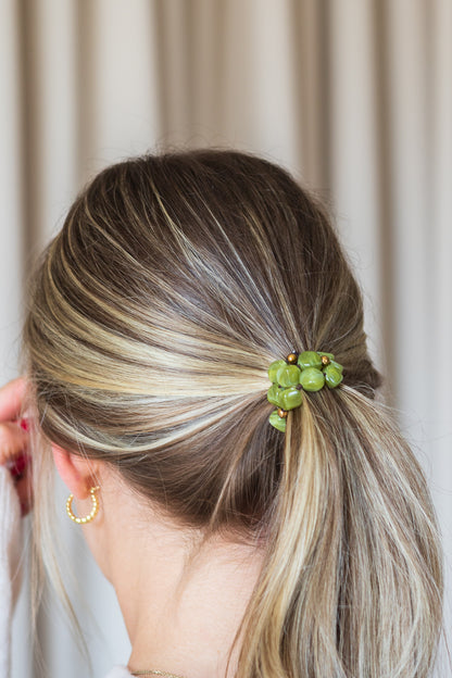Bracelet de cheveux à petites billes