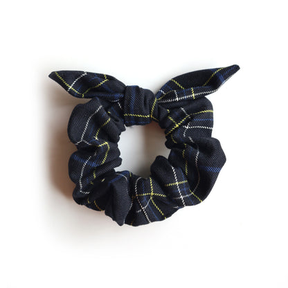 Chouchou tartan bouclé