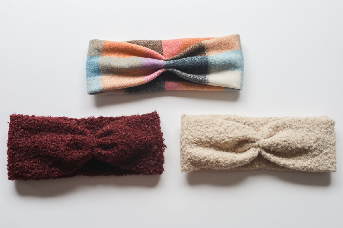 Bandeau molletonné bouclé