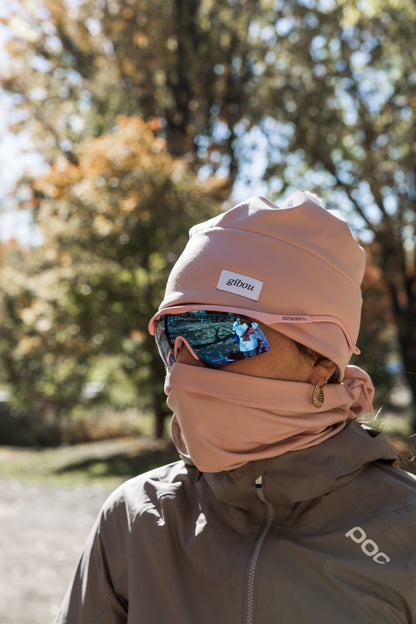 Imparfait - Cache cou sport beige cotna