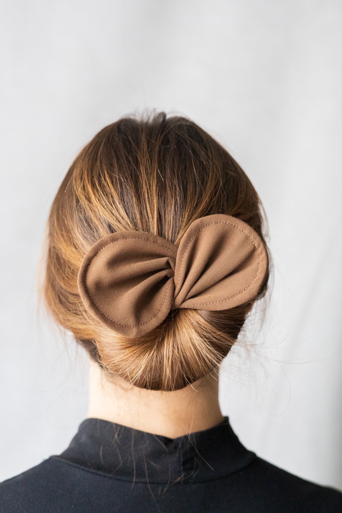 Échantillon - Accessoire à chignon rose pétale