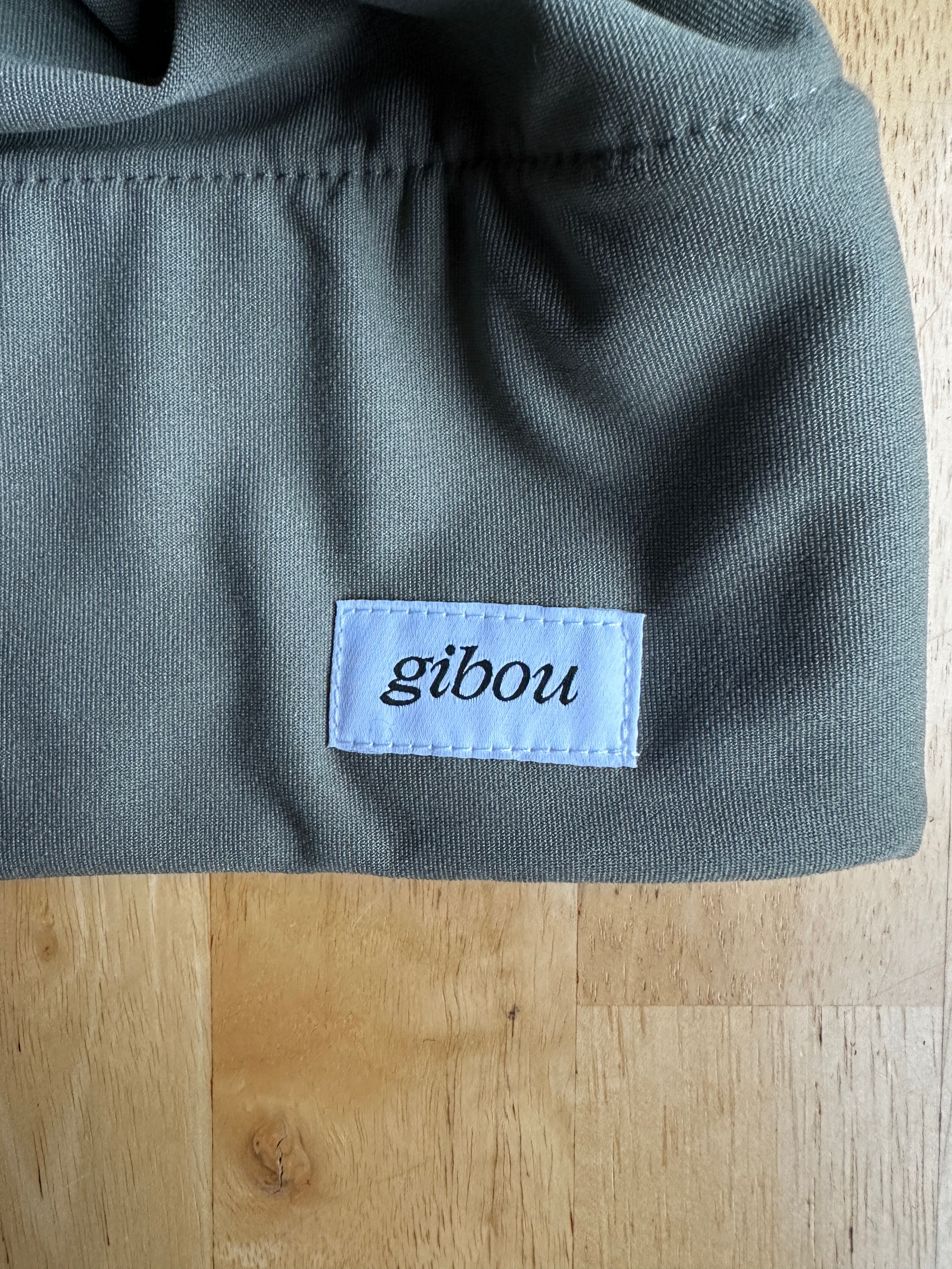 Imparfait - Tuque sport verte en cotna