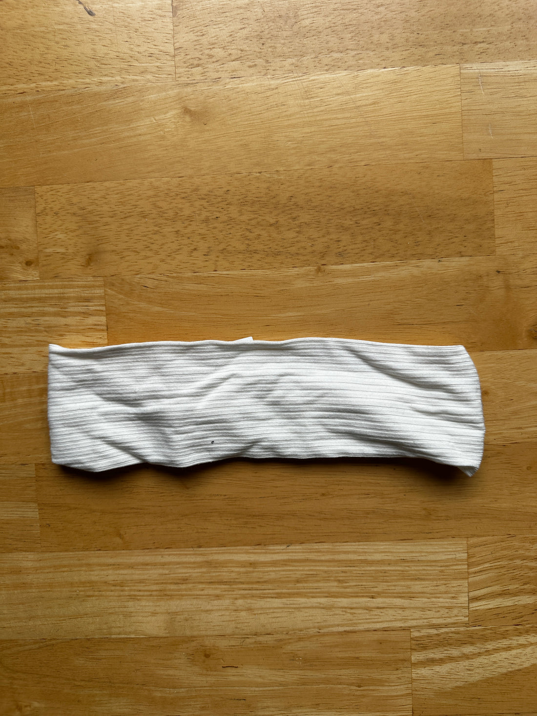 Échantillon - bandeau plat blanc