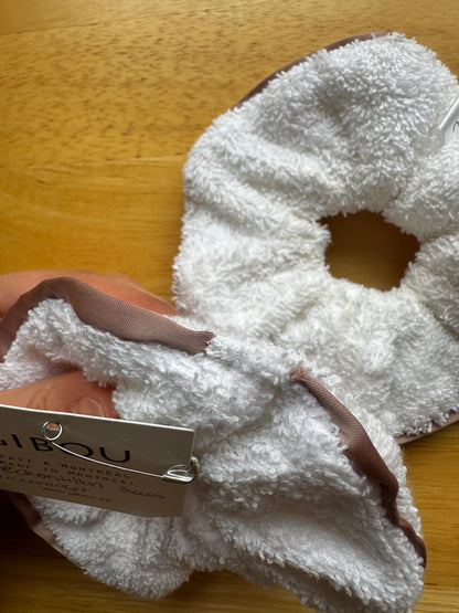 Échantillon - Chouchou ratine (bordure en satin)