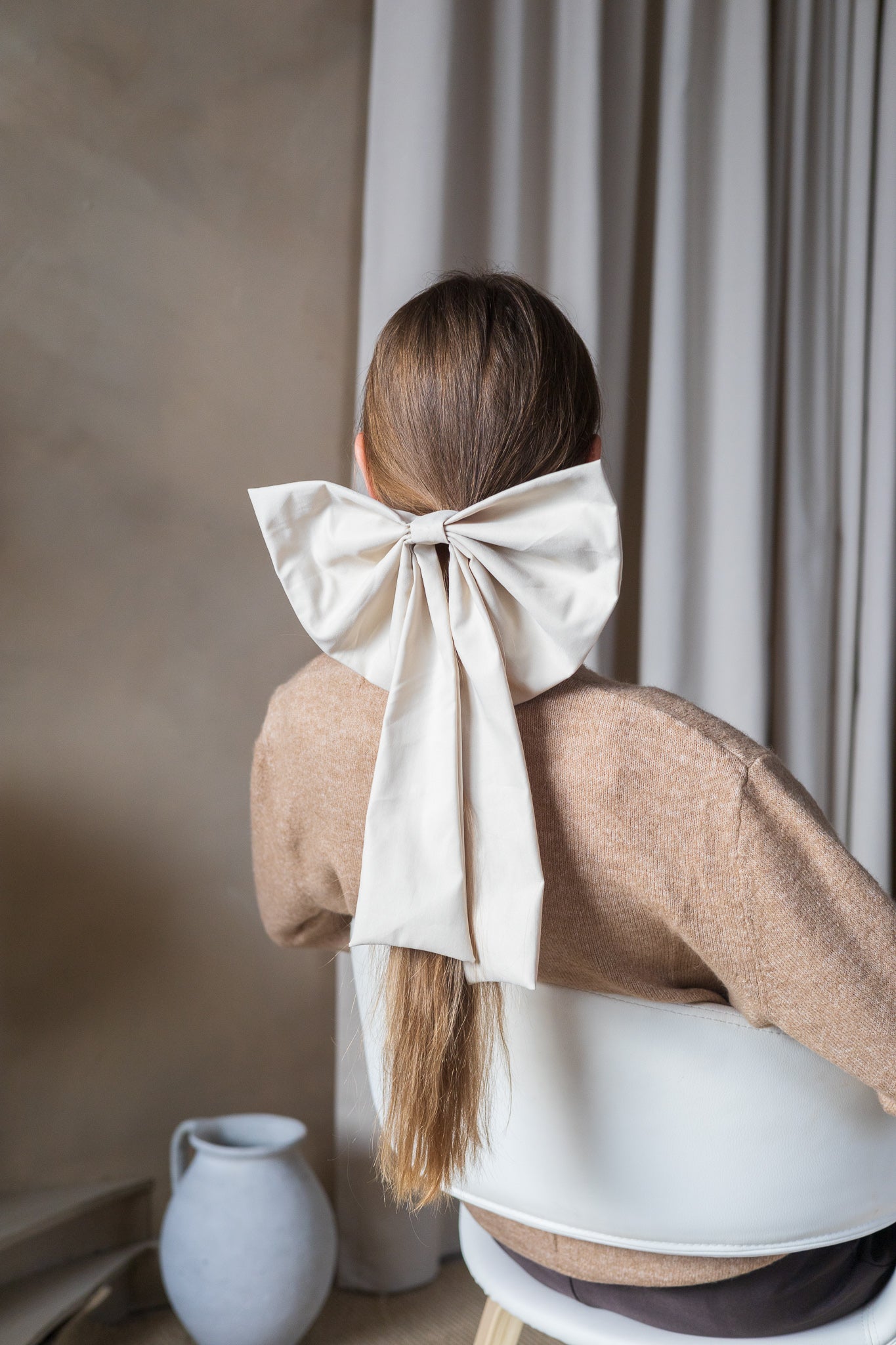 Boucle XXL sur élastique