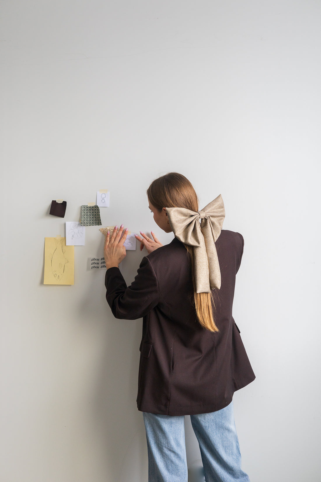 Boucle XXL sur élastique