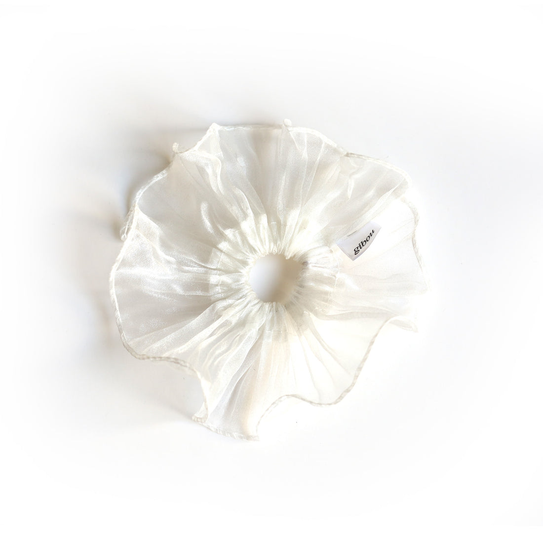 Chouchou ruban organza