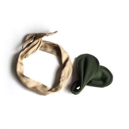 Duo accessoire à chignon et bandeau à torsader