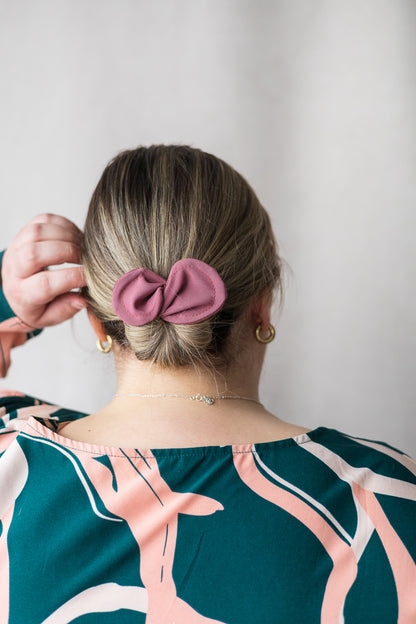 Imparfait - Mini chignon à carreaux