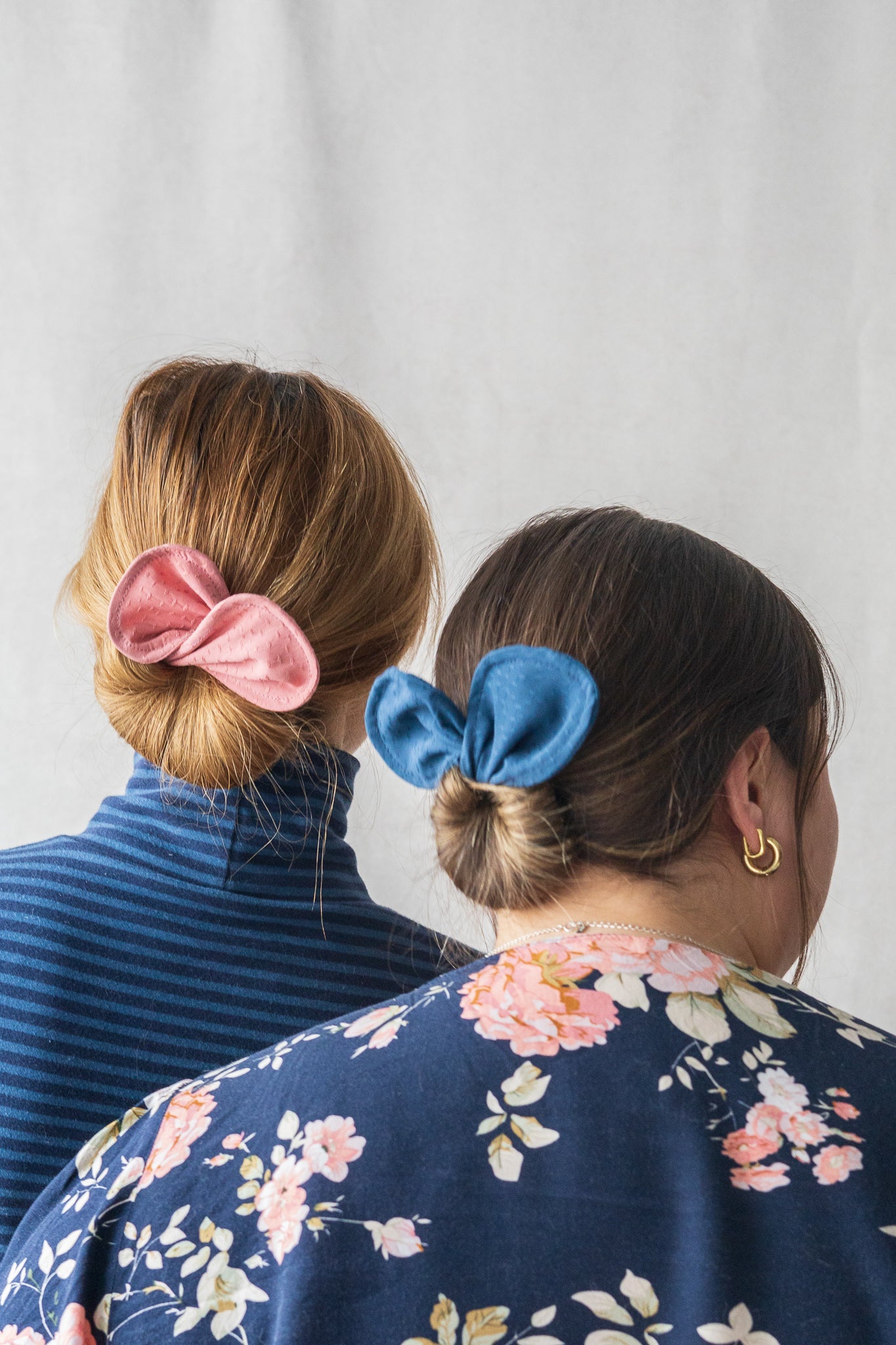 Échantillon - Mini accessoire à chignon beige