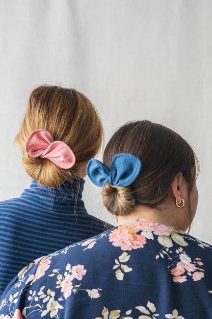 Échantillon - Mini accessoire à chignon beige