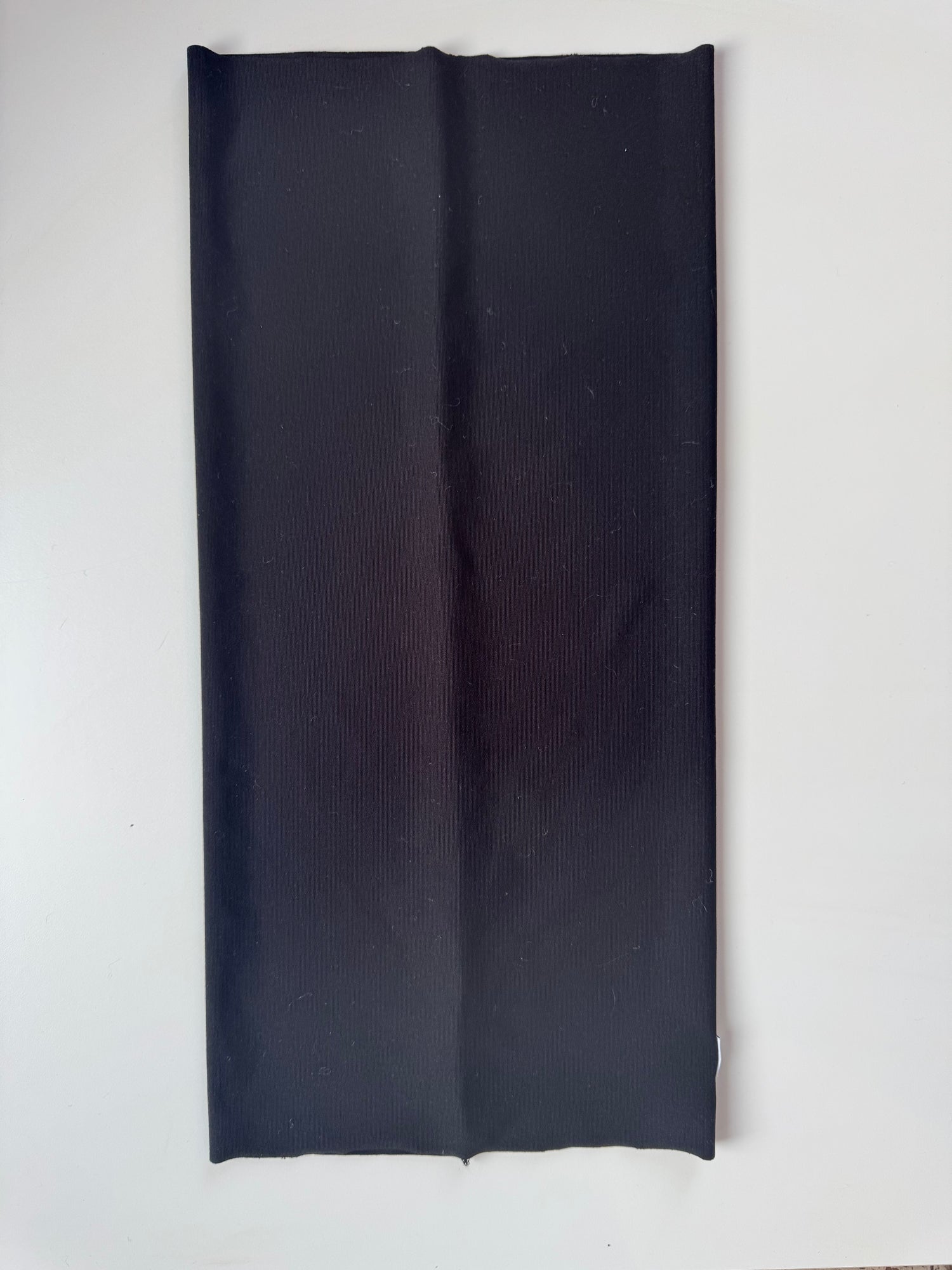 Échantillon - Cache cou sport en cotna noir