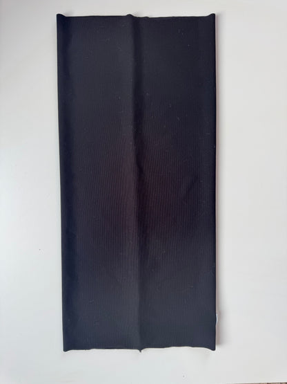 Échantillon - Cache cou sport en cotna noir