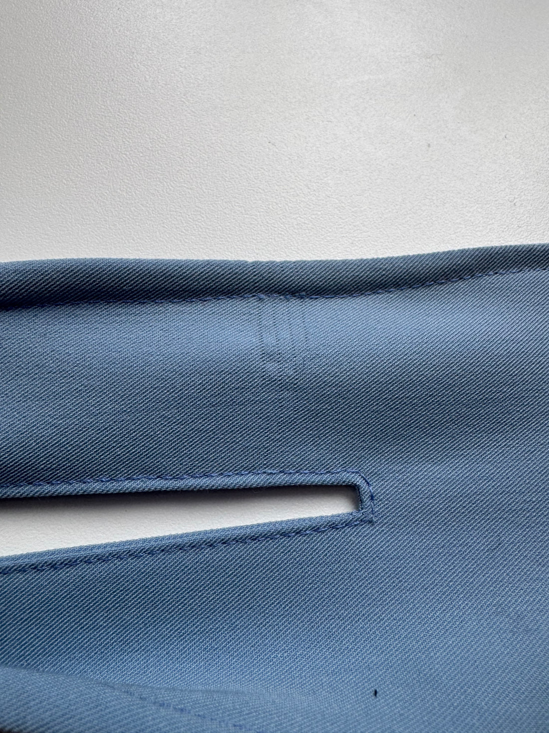 Imparfait - Accessoire à chignon bleu pale