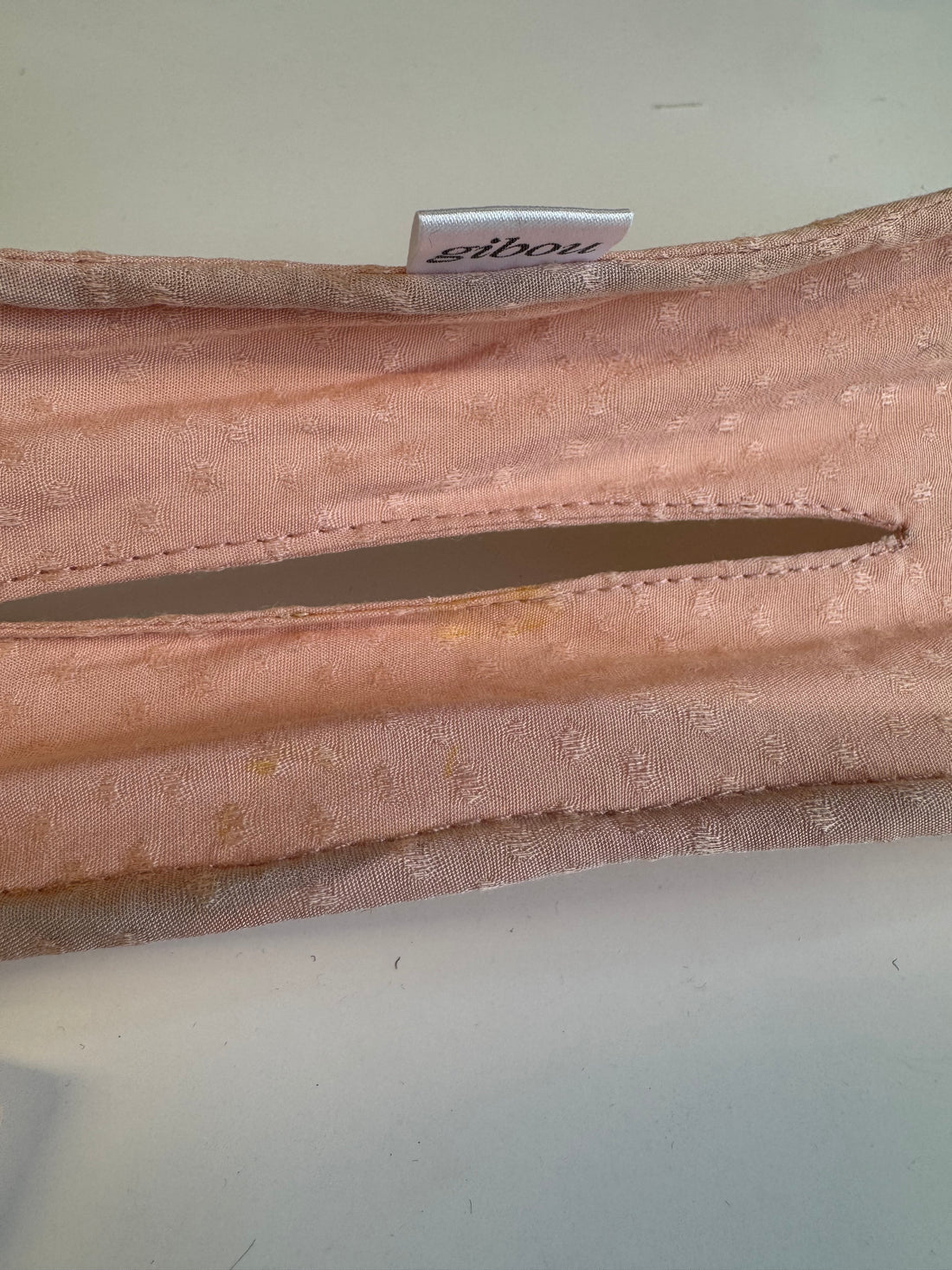 Imparfait - Accessoire à chignon rose poudré