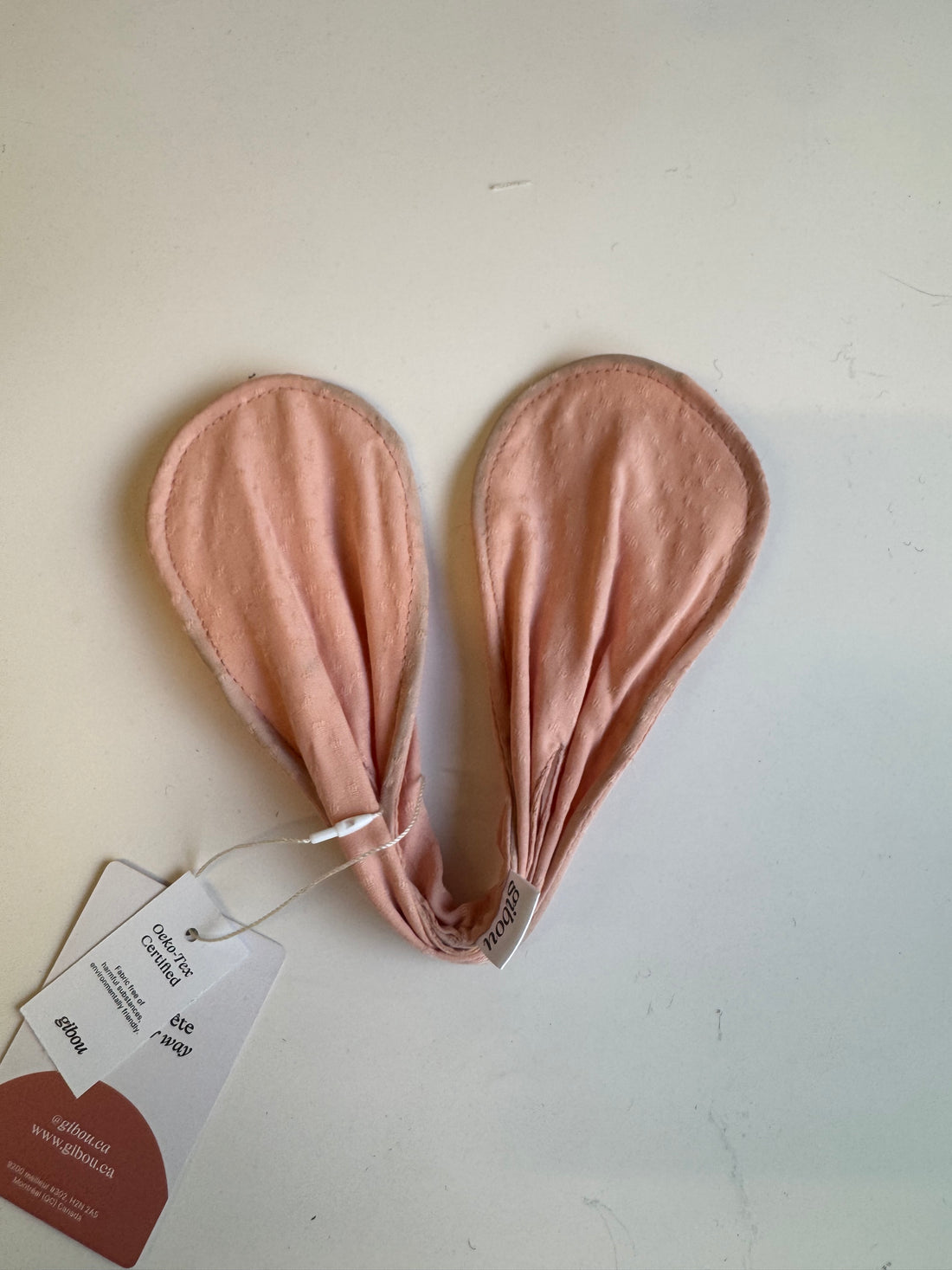 Imparfait - Accessoire à chignon rose poudré