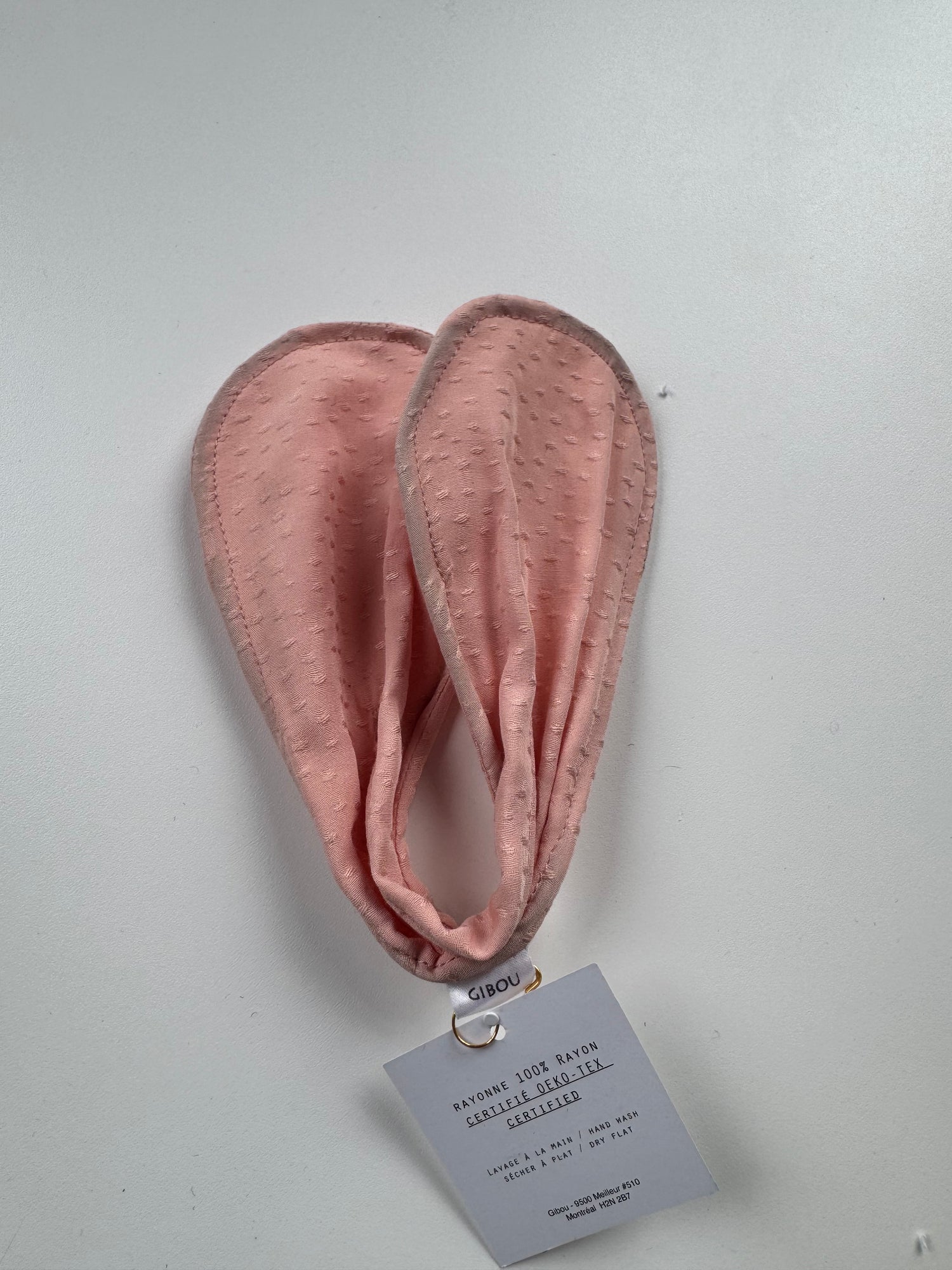 Échantillon - Accessoire à chignon rose pétale
