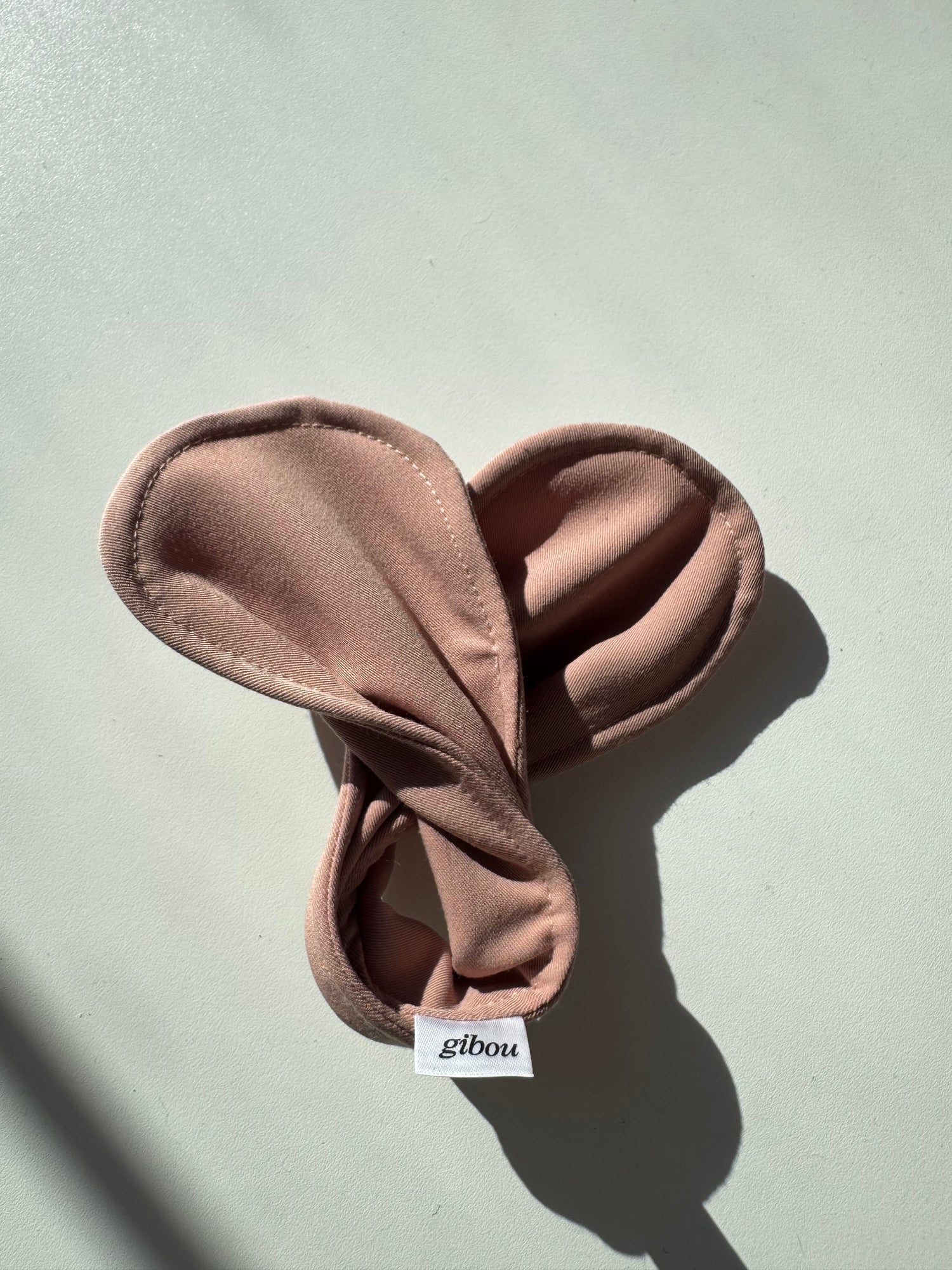 Échantillon - Accessoire à chignon vieux rose