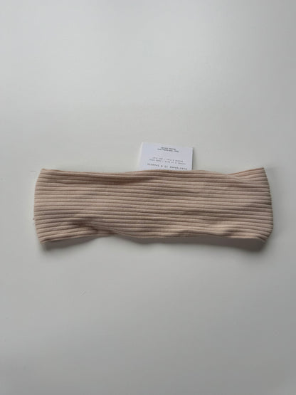 Échantillon - Bandeau plat beige