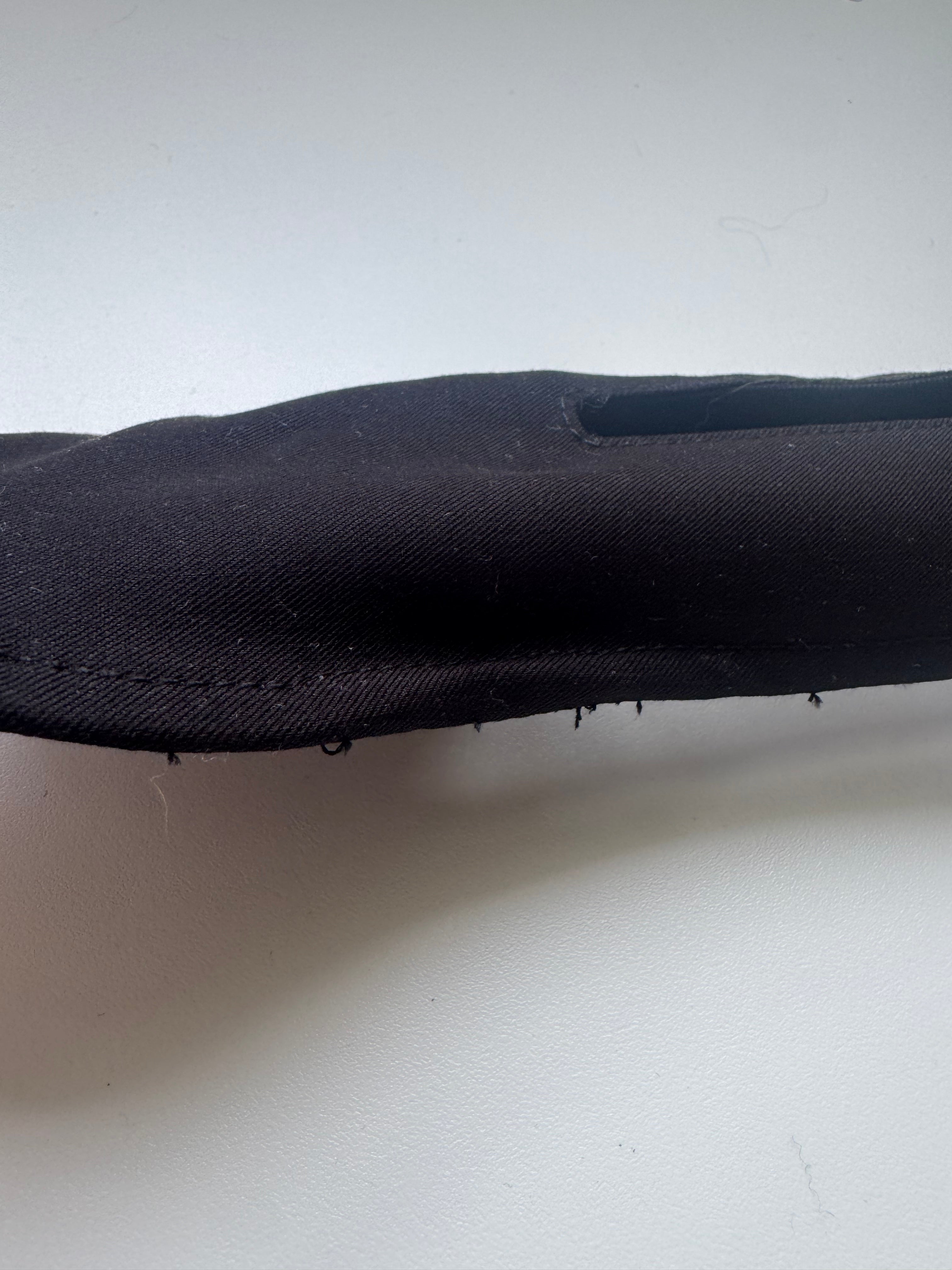 Sample - Black hair bun accessory