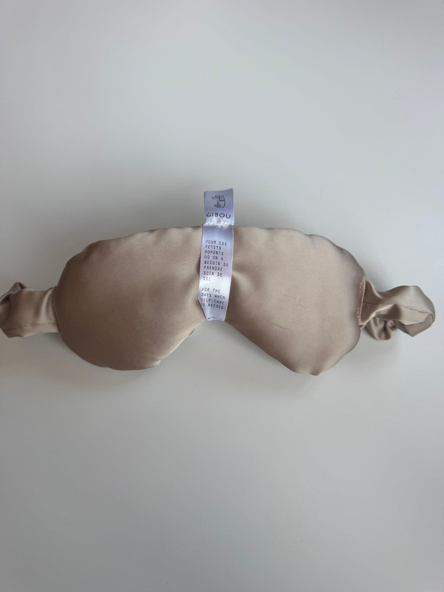 Échantillon - Masque de sommeil champagne