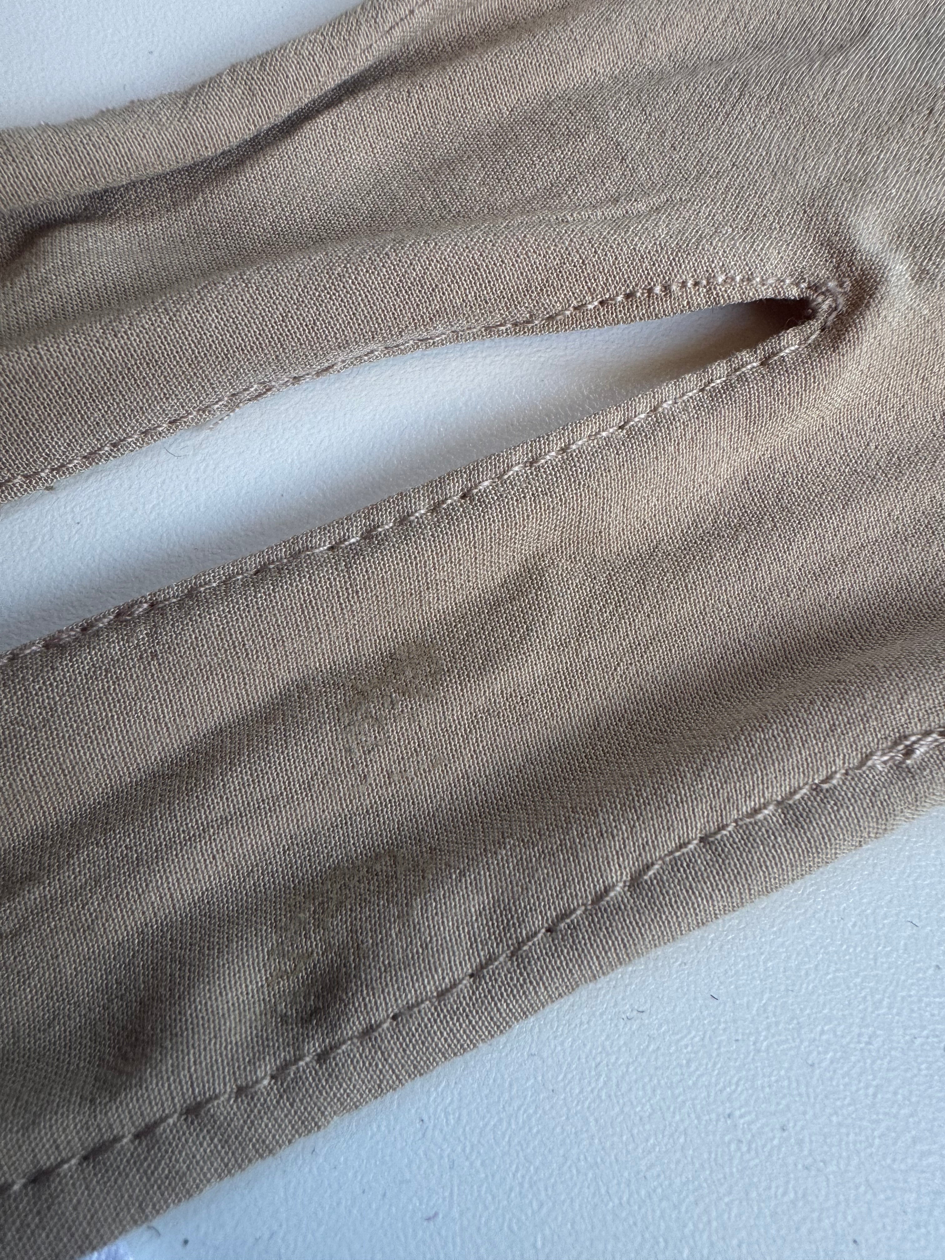 Imperfect - Beige hair bun accessory