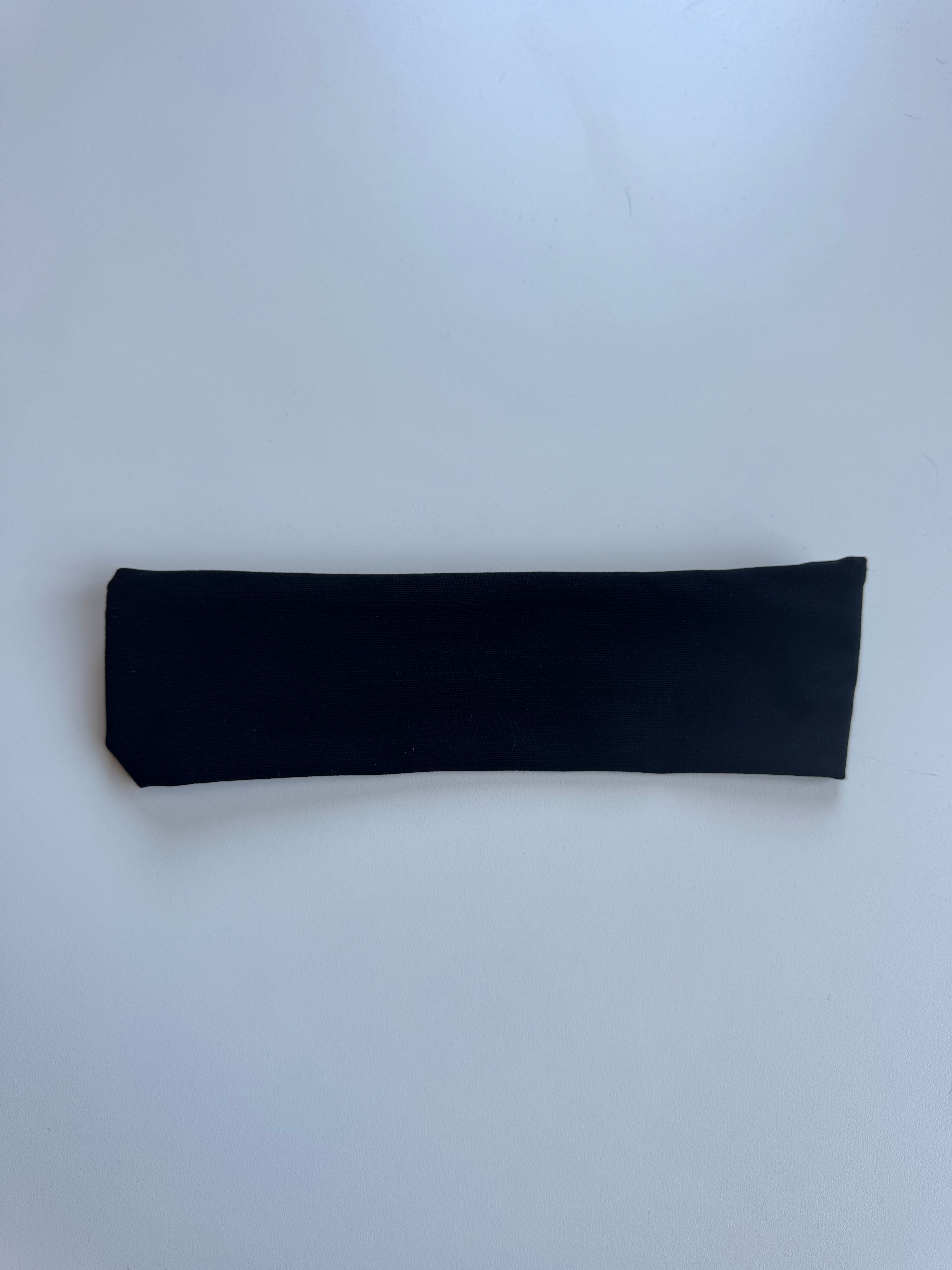 Échantillon - Bandeau plat noir Cotna