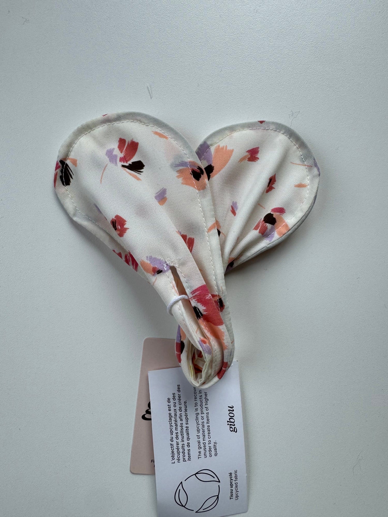 Échantillon - Accessoire à chignon blanc petites fleurs
