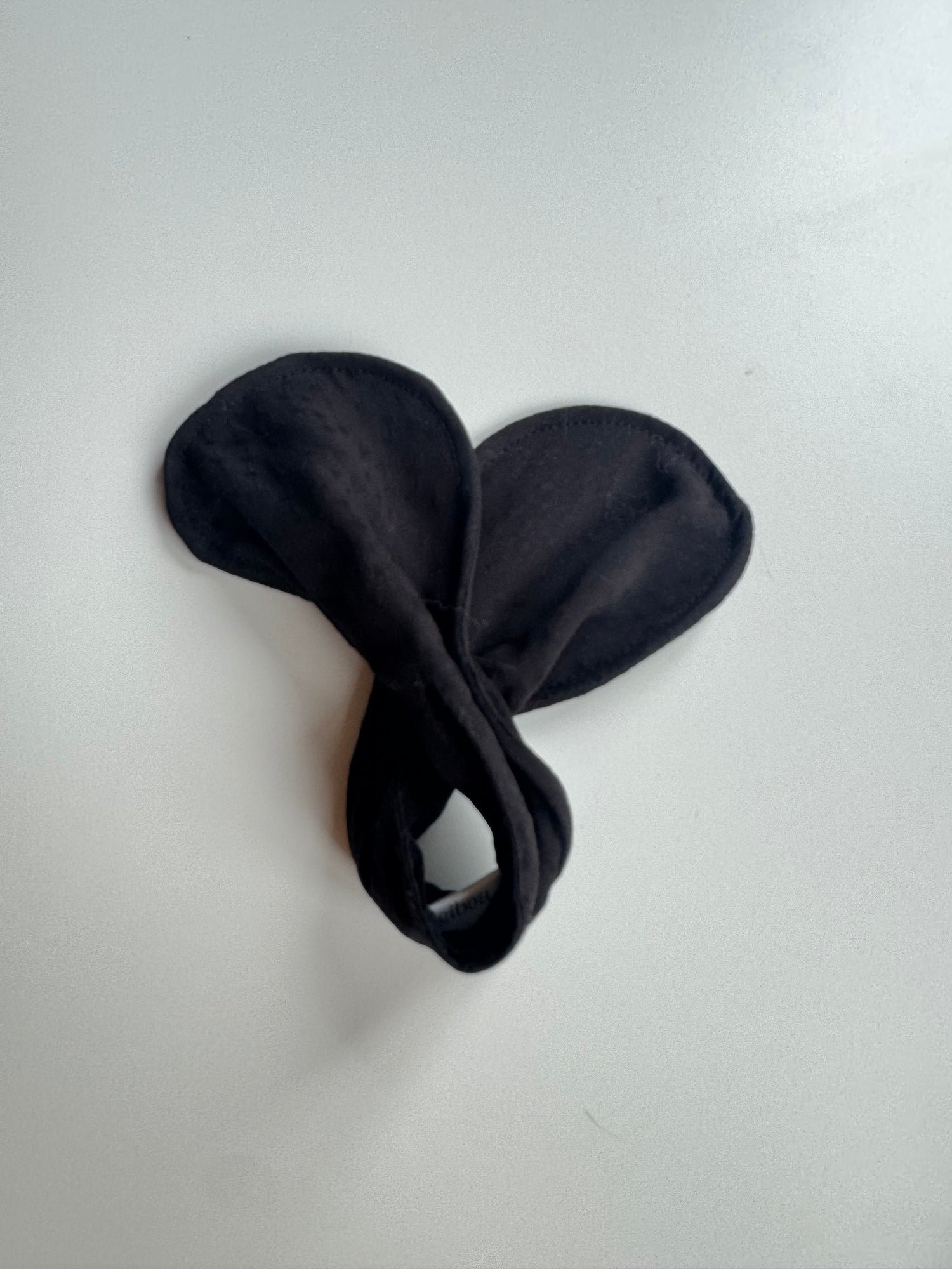 Échantillon - Accessoire à chignon dobby noir