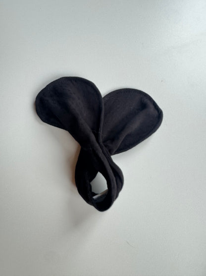 Échantillon - Accessoire à chignon dobby noir