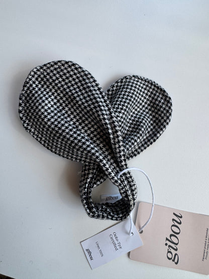 Échantillon - Accessoire à chignon petit échiquier