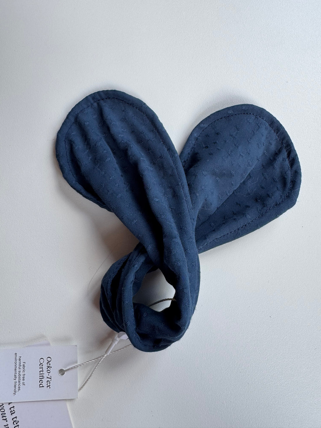 Échantillon - Accessoire à chignon bleu nuit