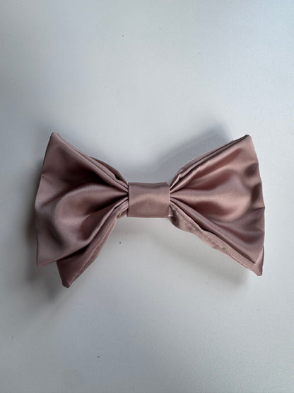 Échantillon - Noeud en satin rose