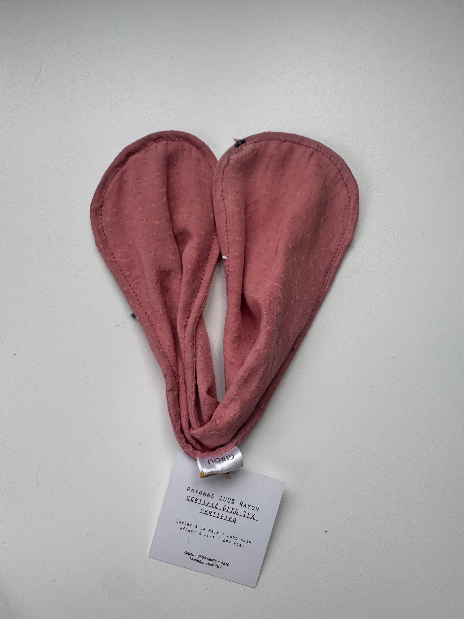 Sample - Petal pink bun accessory