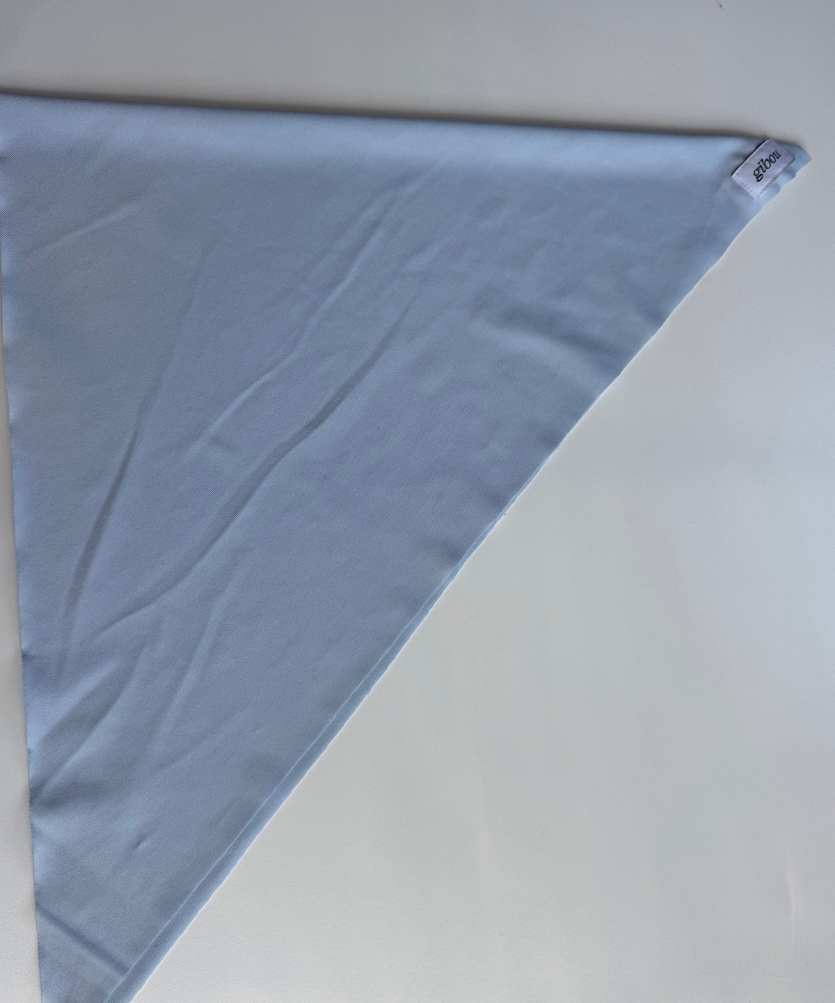 Imparfait - Bandana sport bleu glacier maille de tirée
