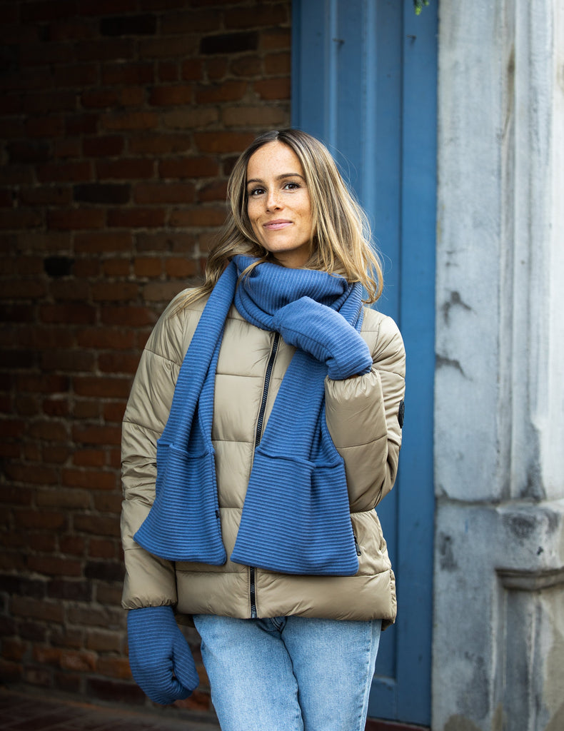 Le foulard côtelé / The Ribbed Scarf